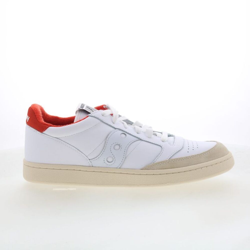 Saucony Mens Jazz Court White Shoes (NWT)
